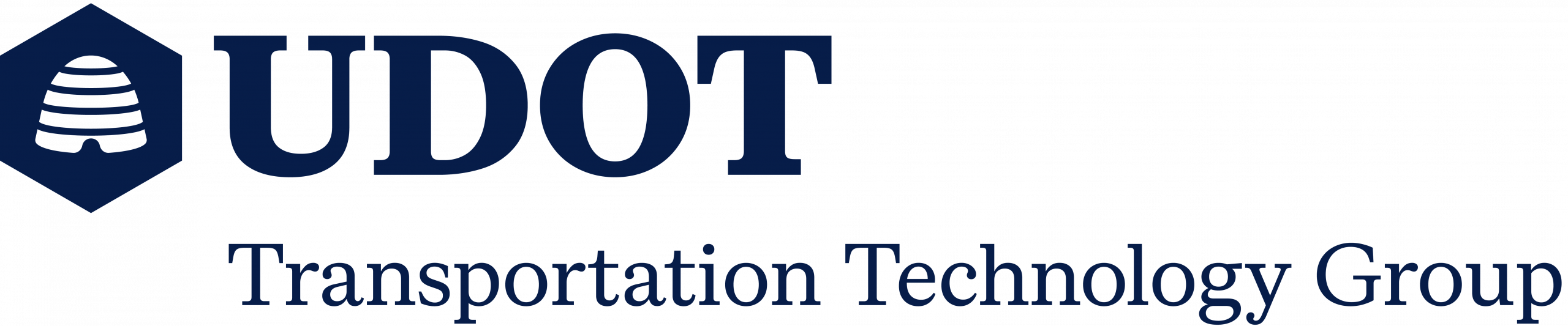 TTG_Blue (1) Logo reading "UDOT Transportation Technology Group"